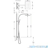 Tres Slim Exclusive zestaw prysznicowy chrom 20219101